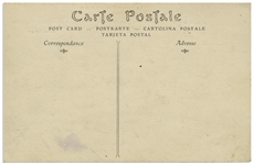 Wilbur Wright Postcard Signed From December 1908 During Their Very Successful Exhibition Flights in Europe